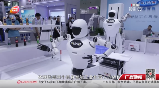 火爆ing|人形机器人引爆2025广州国际智能机器人展览会!富唯智能获广视新闻深度报道 火爆ing|人形机器人引爆2025广州国际智能机器人展览会!富唯智能获广视新闻深度报道