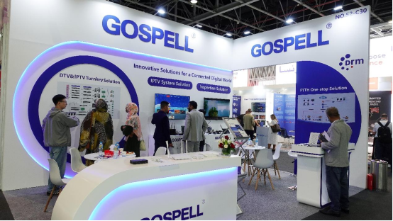 GOSPELL Shines at 2025 CABSAT in Dubai GOSPELL Shines at 2025 CABSAT in Dubai