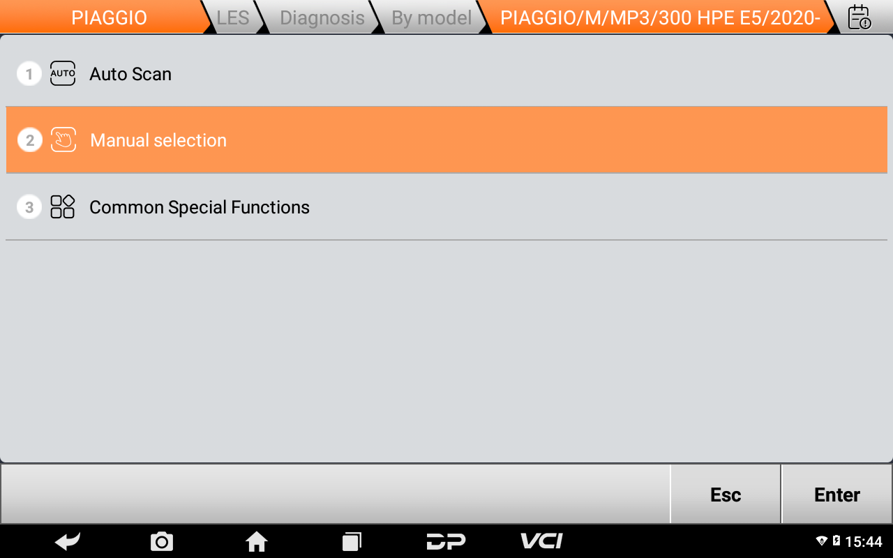 【SPECIAL FUNCTION】PIAGGIO SERIES POTENTIOMETER RESET 【SPECIAL FUNCTION】PIAGGIO SERIES POTENTIOMETER RESET