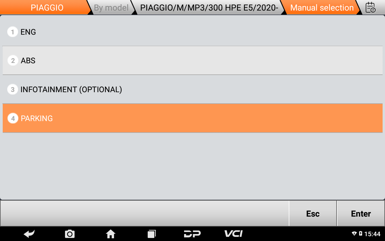 【SPECIAL FUNCTION】PIAGGIO SERIES POTENTIOMETER RESET 【SPECIAL FUNCTION】PIAGGIO SERIES POTENTIOMETER RESET