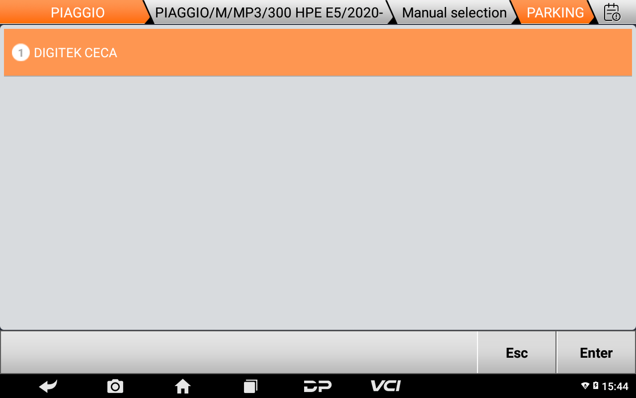 【SPECIAL FUNCTION】PIAGGIO SERIES POTENTIOMETER RESET 【SPECIAL FUNCTION】PIAGGIO SERIES POTENTIOMETER RESET