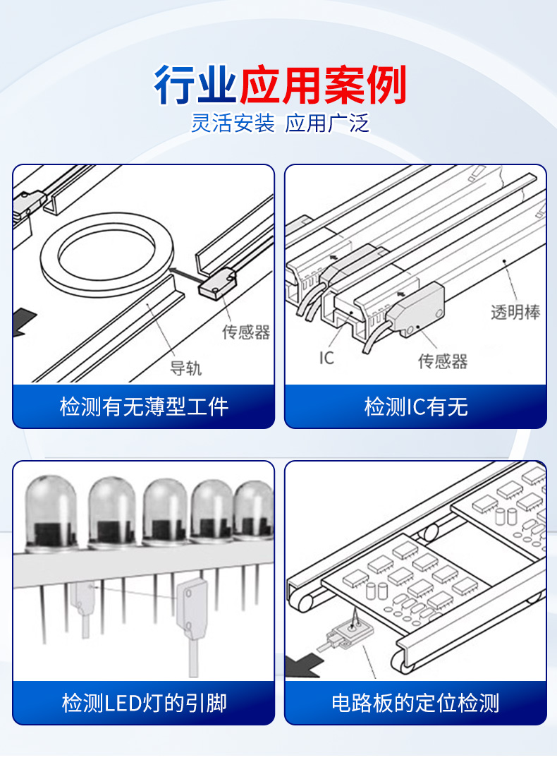 高效精准的工业眼睛:FGNHO4-30NF-B 系列光电传感器 高效精准的工业眼睛:FGNHO4-30NF-B 系列光电传感器