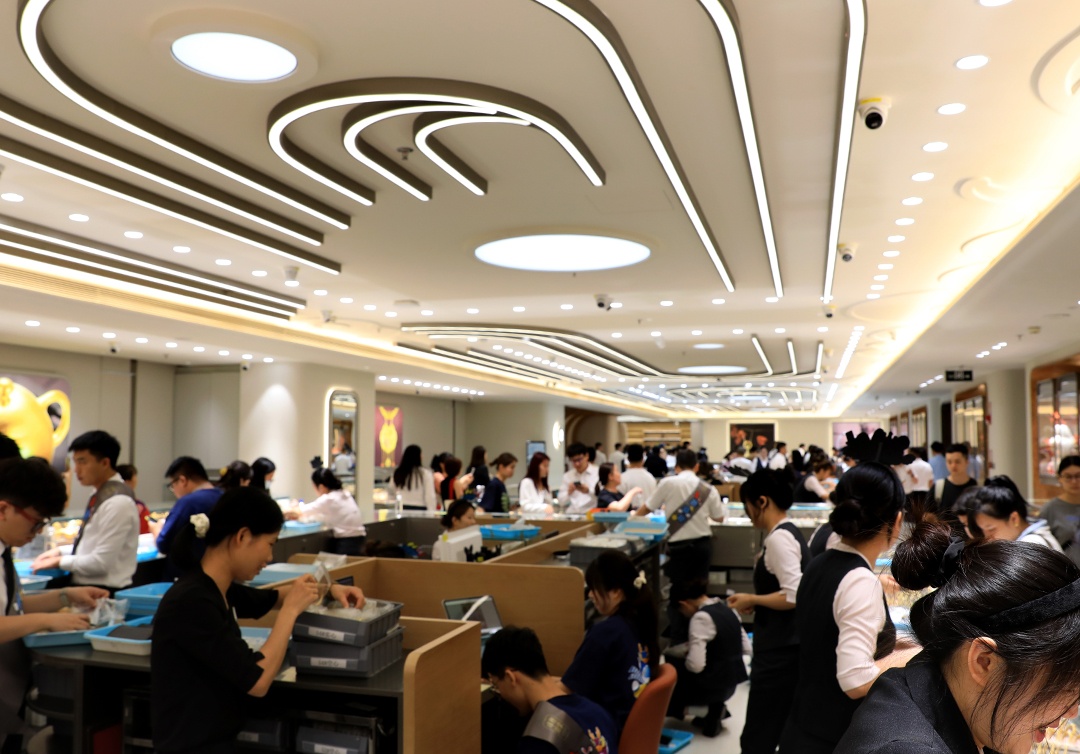 【重磅】粤豪珠宝搬新家啦!3层高定美学空间空降IBC! 【重磅】粤豪珠宝搬新家啦!3层高定美学空间空降IBC!