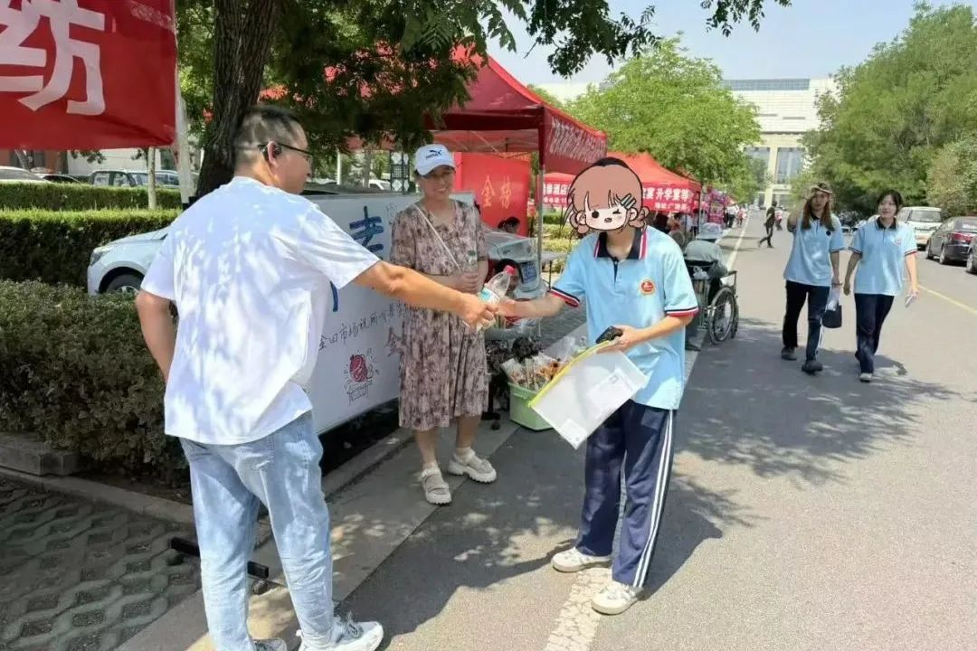 暖心助考！集团广饶市场“高考爱心服务点”助考活动圆满完成