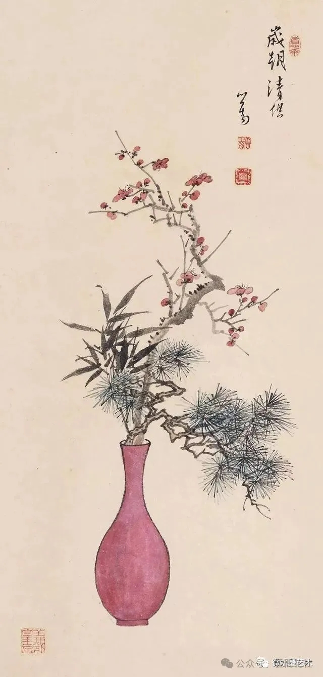 看了这些实用技法,终于知道古人插花多用心 看了这些实用技法,终于知道古人插花多用心