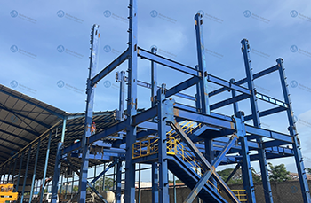 洗衣粉生产工厂开始建设