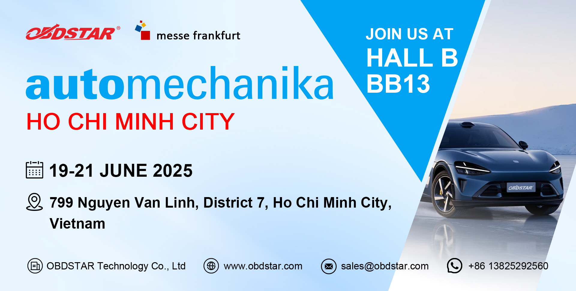 Invitation for Automechanika HO CHI MINH CITY 2025