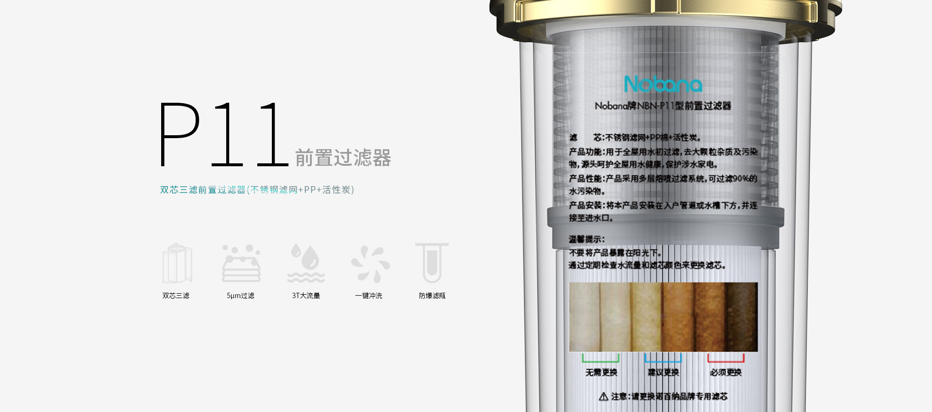 P11前置过滤器