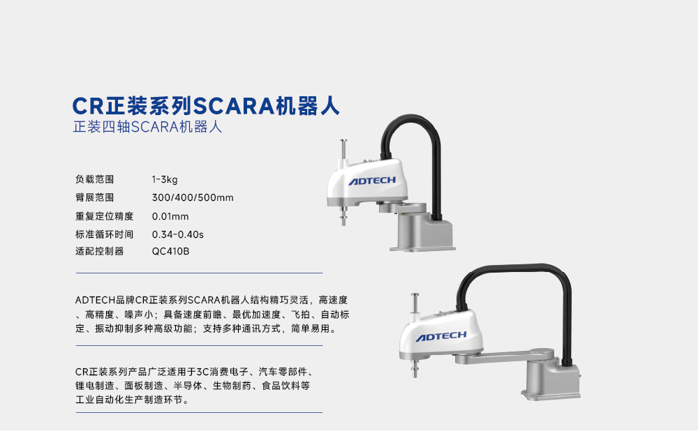 CR系列 负载1-3kg
