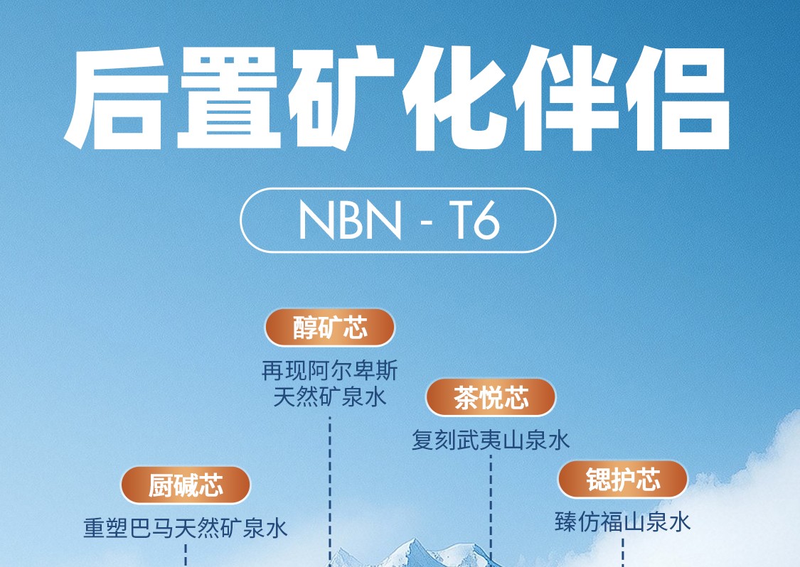 掘金四大刚需场景，诺百纳【后置矿化伴侣】系列重磅上市！