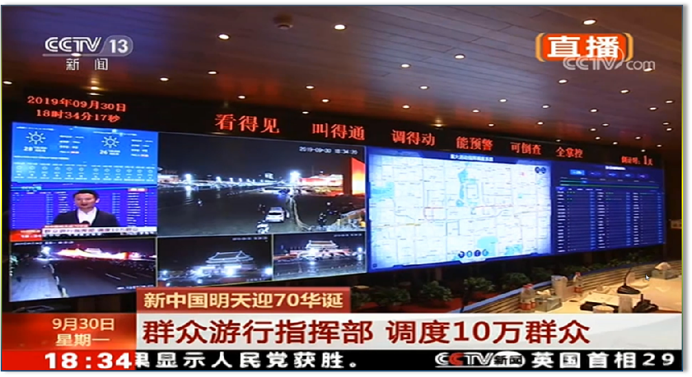国家级重大项目--建国70周年/建党100周年指挥调度系统