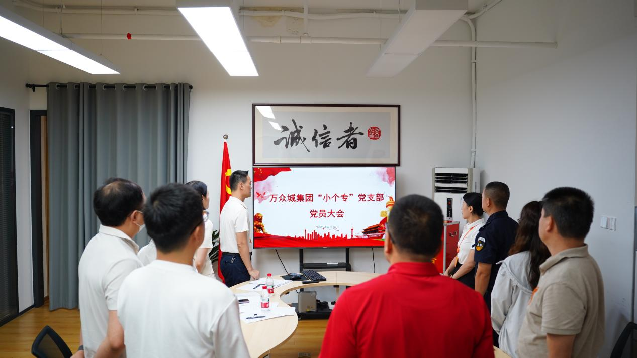 28圈APP集团“小个专”党支部顺利召开换届选举大会