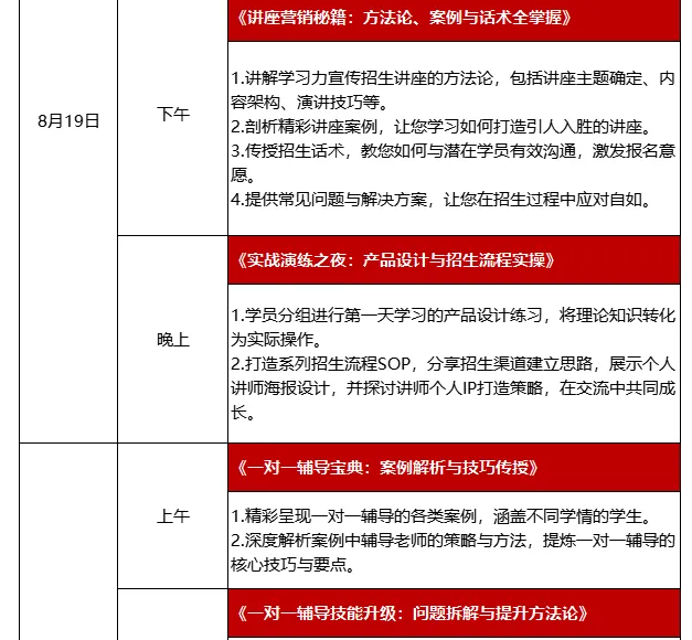 2025学习力辅导实战训练营(第二期)招募中!6天5晚实战进阶,解锁教育新蓝海 2025学习力辅导实战训练营(第二期)招募中!6天5晚实战进阶,解锁教育新蓝海