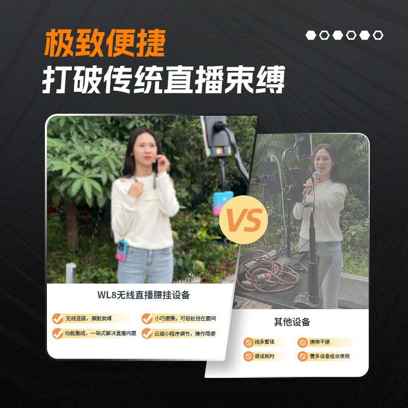 加来众科WL8声卡:移动直播的得力助手 加来众科WL8声卡:移动直播的得力助手