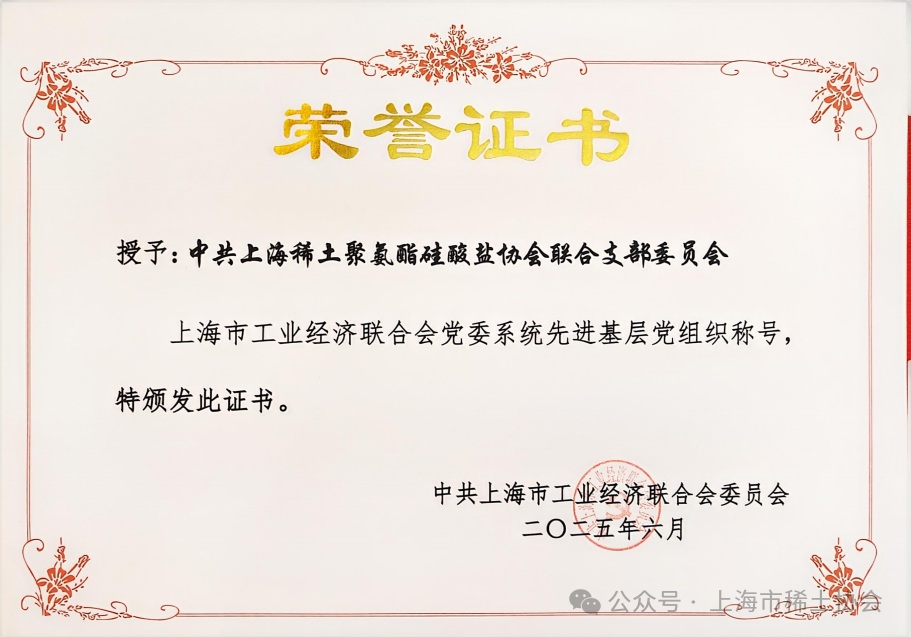 党建引领促发展,稀土联合支部载誉而归 党建引领促发展,稀土联合支部载誉而归