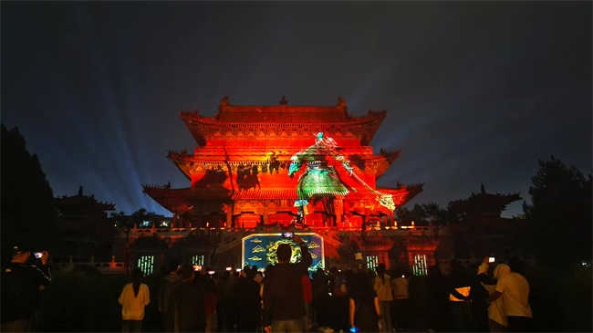 走进许昌,夜游三国,赢康科影达参与打造春秋楼投影秀 走进许昌,夜游三国,赢康科影达参与打造春秋楼投影秀