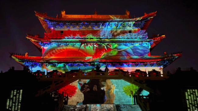走进许昌,夜游三国,赢康科影达参与打造春秋楼投影秀 走进许昌,夜游三国,赢康科影达参与打造春秋楼投影秀