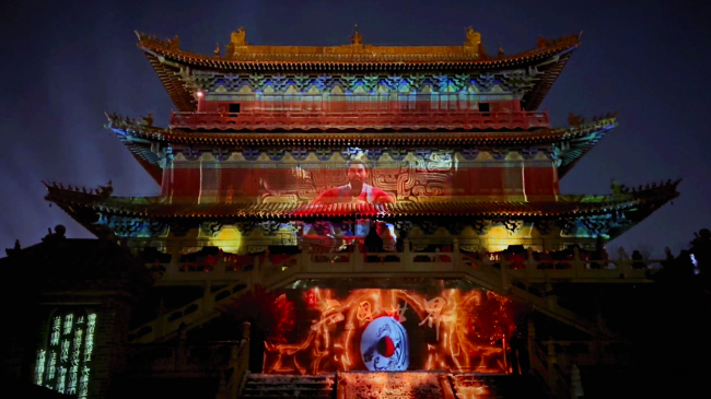 走进许昌,夜游三国,赢康科影达参与打造春秋楼投影秀 走进许昌,夜游三国,赢康科影达参与打造春秋楼投影秀