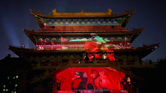 走进许昌,夜游三国,赢康科影达参与打造春秋楼投影秀 走进许昌,夜游三国,赢康科影达参与打造春秋楼投影秀