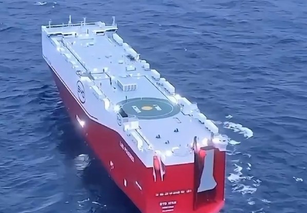 9,200 vehicle spaces! The ‘BYD Changsha’ sets sail!