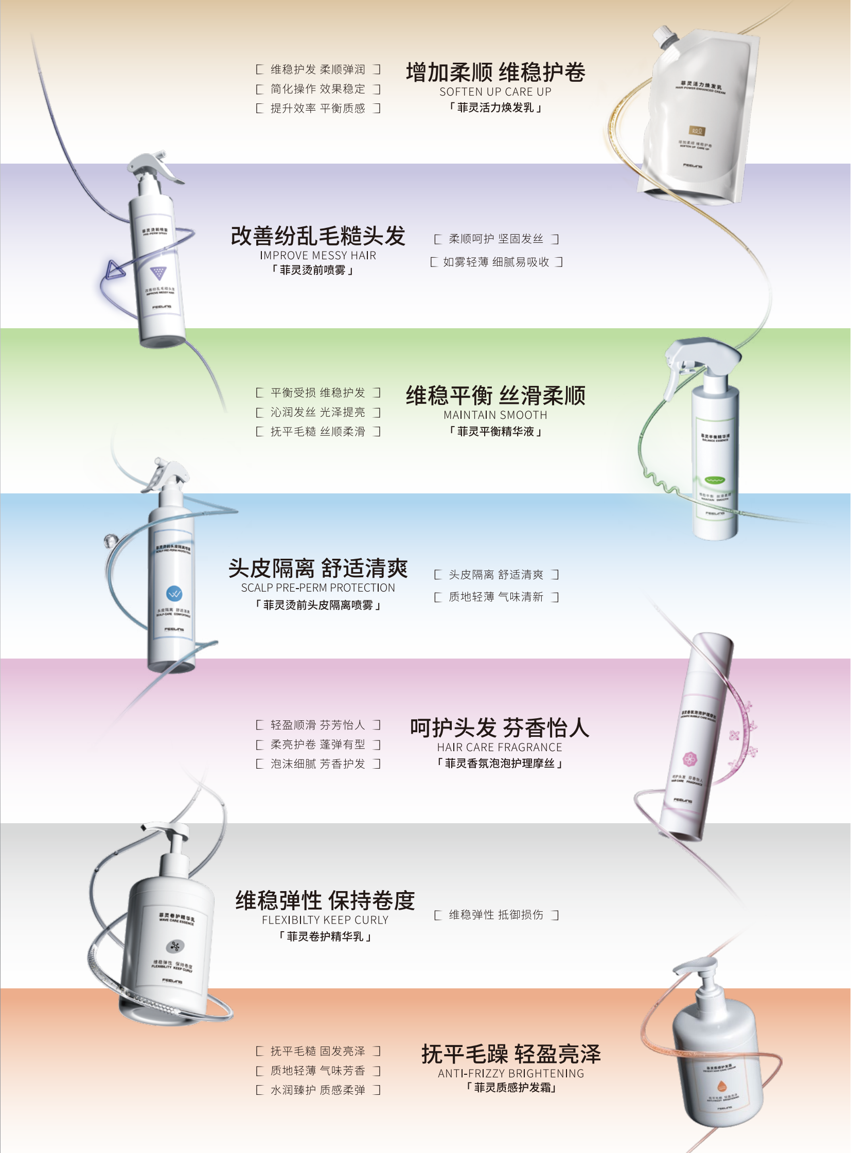 新护养烫发系列