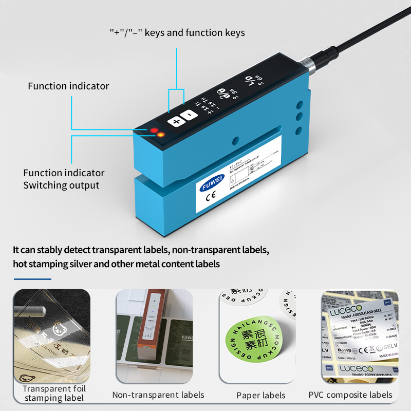 FGU03-C ultrasonic label sensor opens a new era of industrial identification FGU03-C ultrasonic label sensor opens a new era of industrial identification