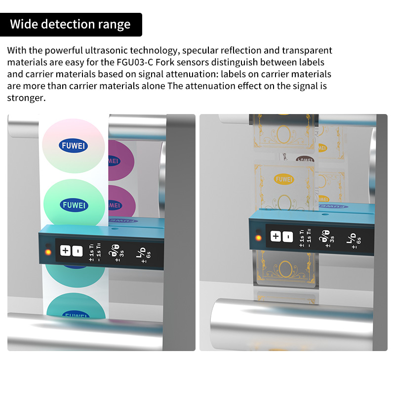 FGU03-C ultrasonic label sensor opens a new era of industrial identification FGU03-C ultrasonic label sensor opens a new era of industrial identification