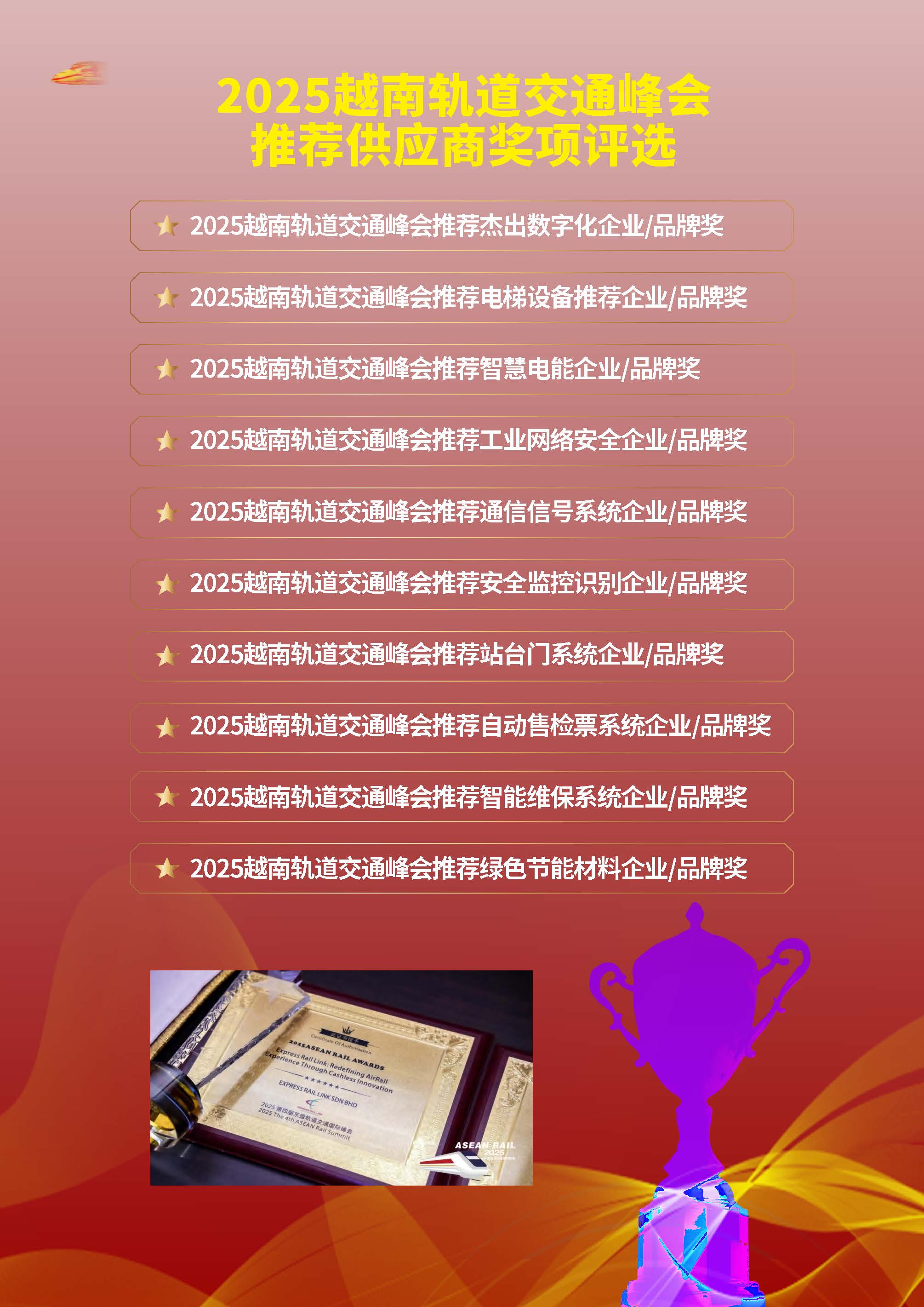 2025 越南轨道交通国际会议