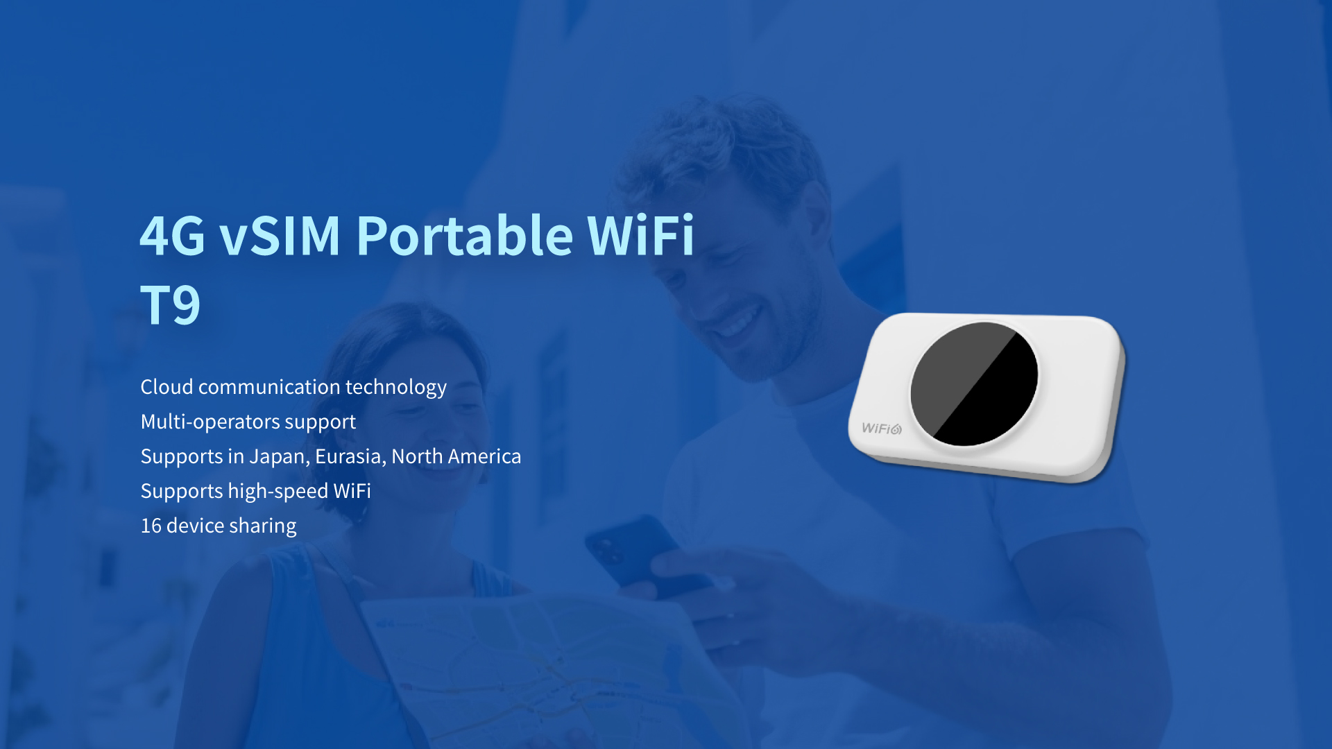 4G vSIM Portable WiFi T9 