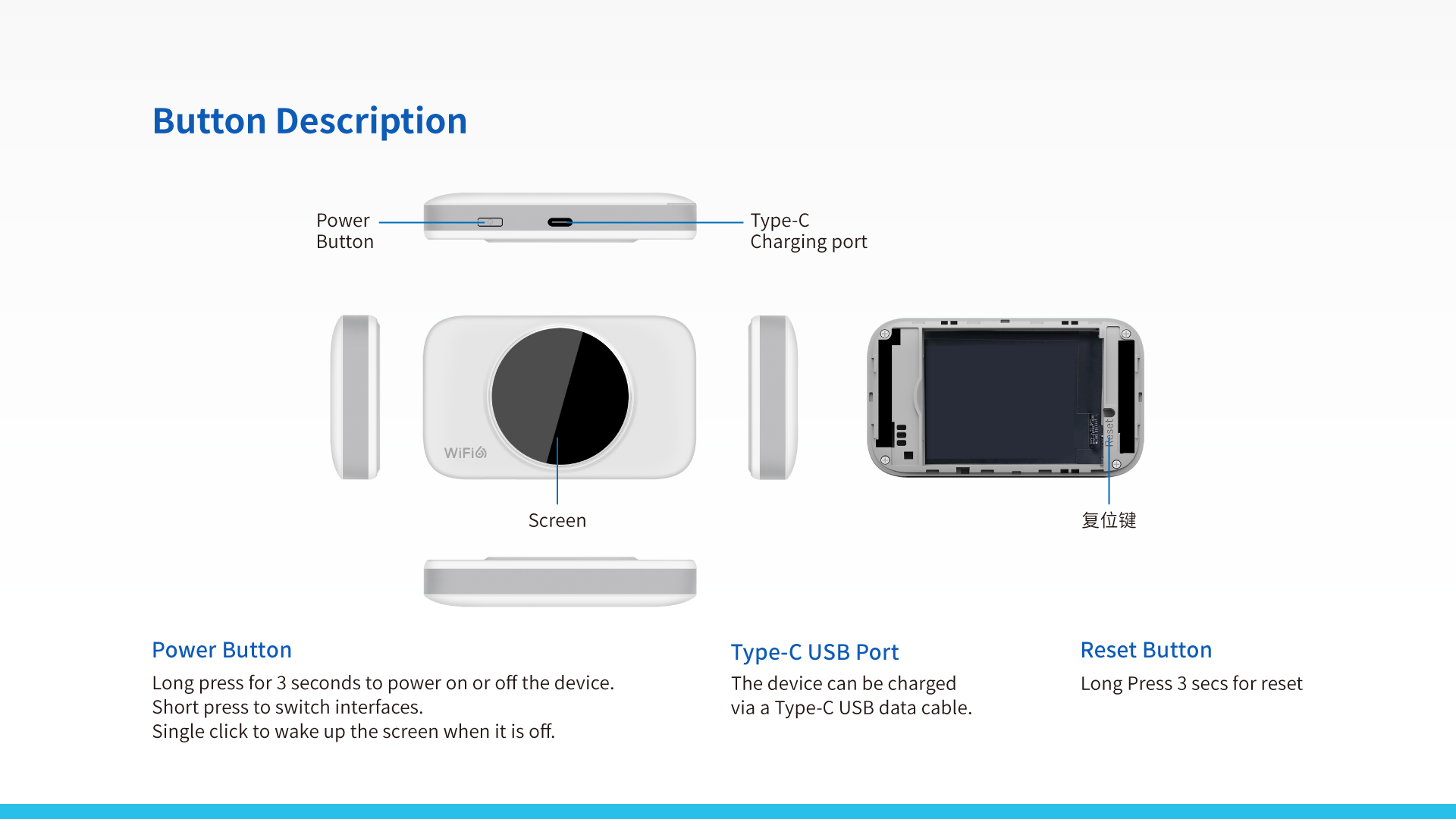 4G vSIM Portable WiFi T9 