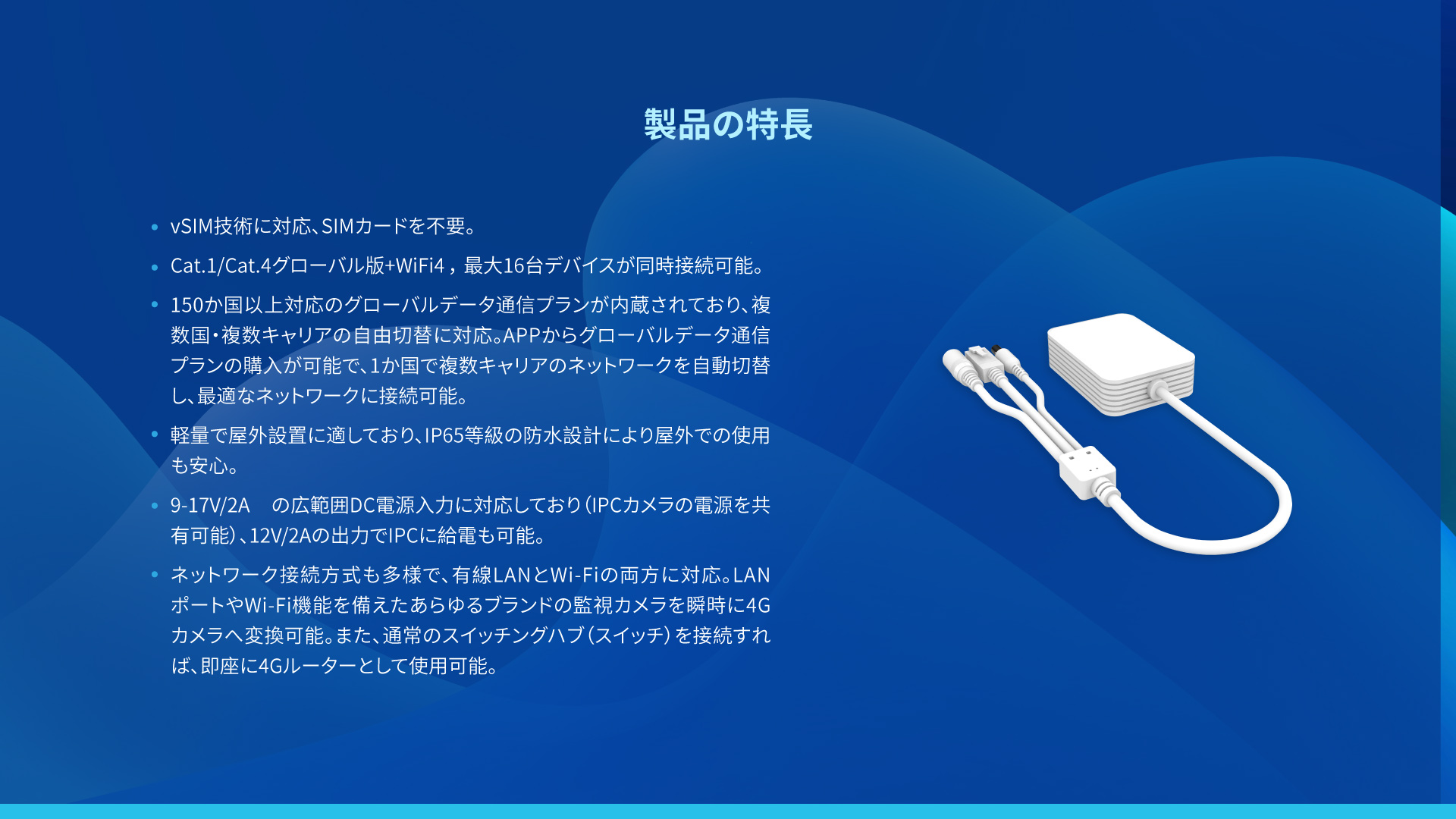 グローバル版4G IoTルーター TR10 / TR40