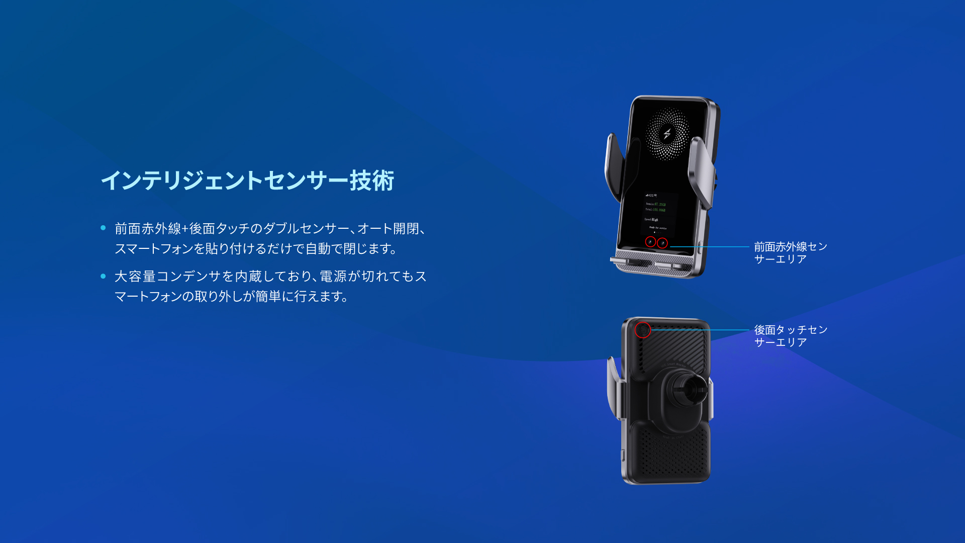 4GグローバルvSIM多機能車載WiFi スマホホルダー TC10