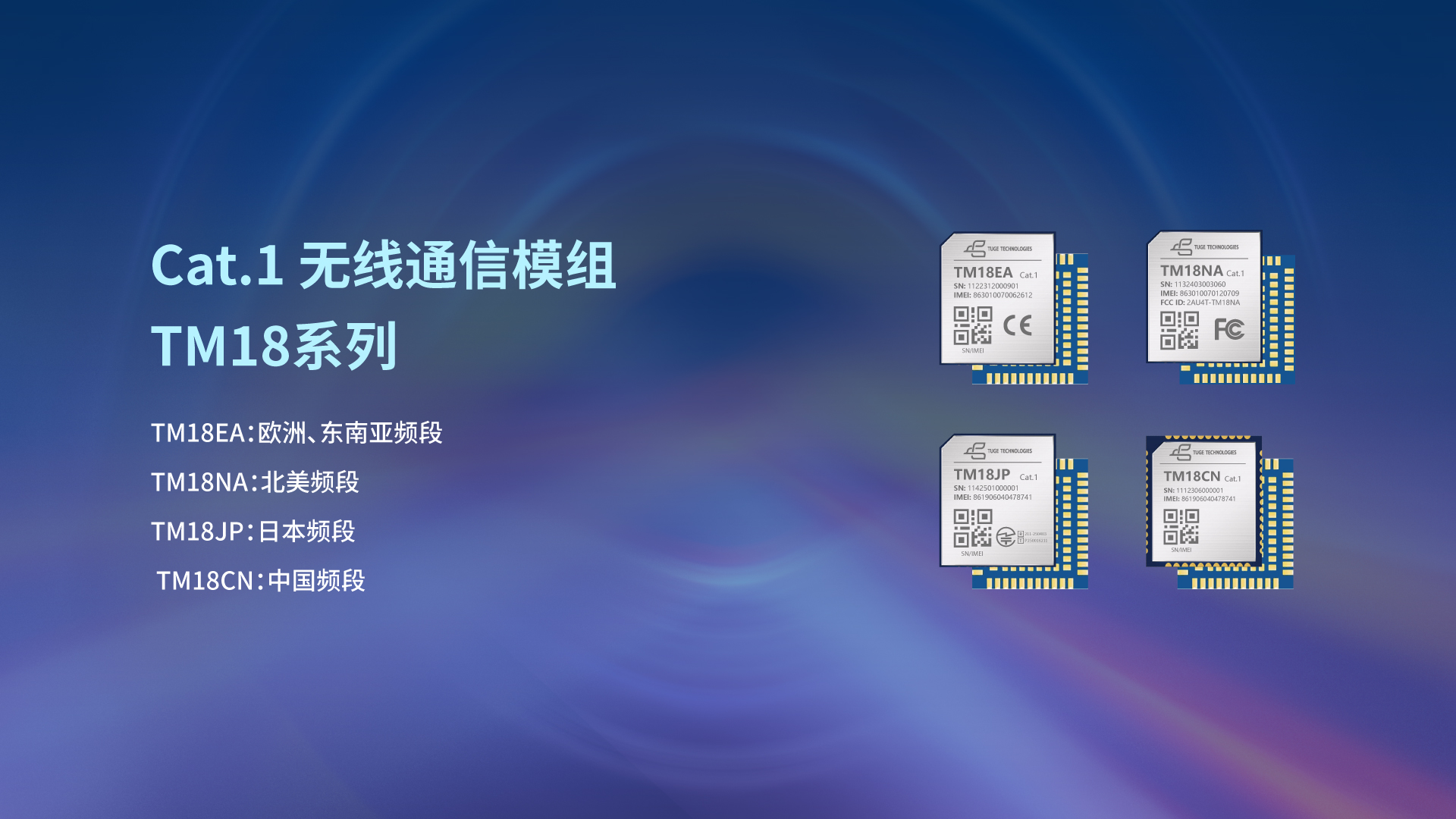 Cat.1無線通信模組 TM18