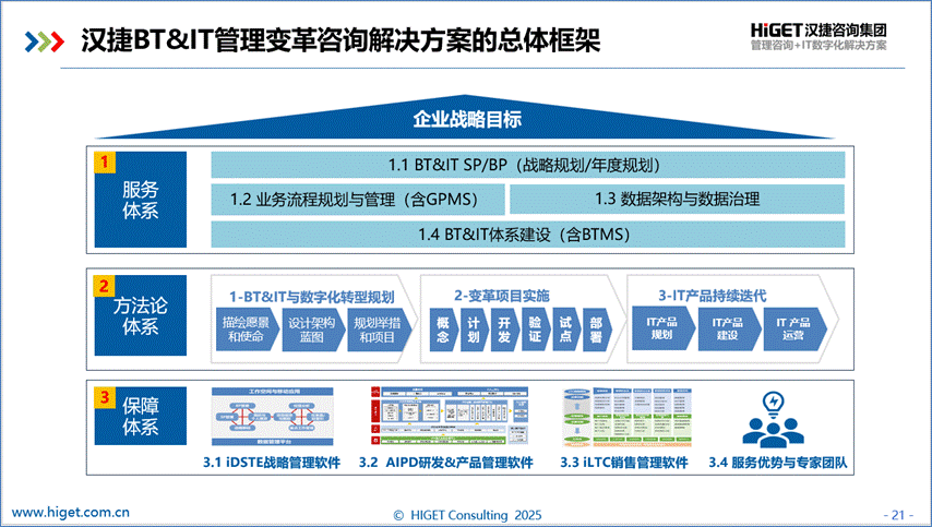 BT&IT管理变革咨询