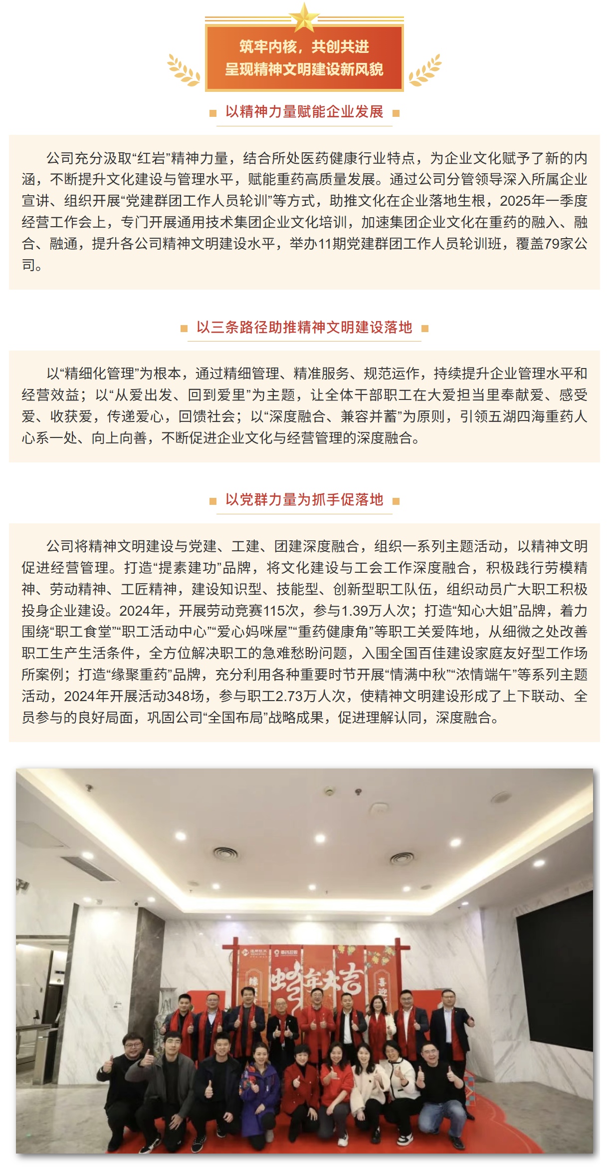 全国文明单位 | 通用技术重药控股：成就卓越企业 服务健康中国