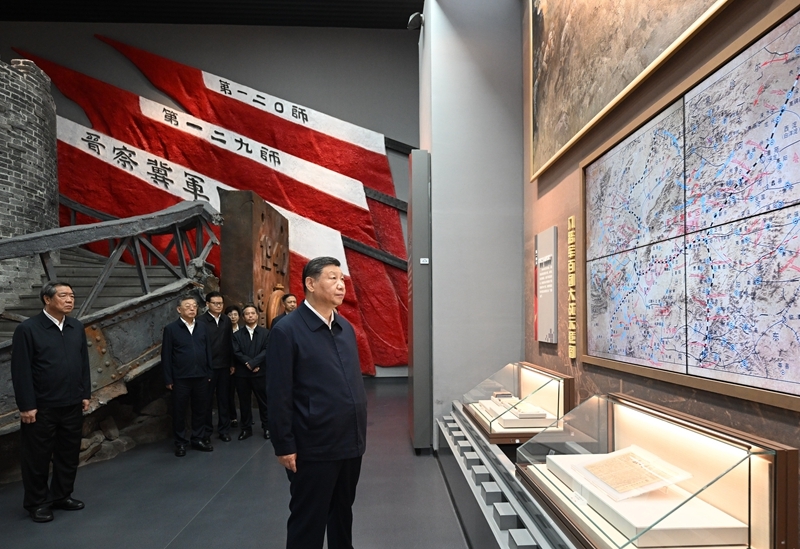 习近平在山西考察时强调 努力在推动资源型经济转型发展上迈出新步伐 奋力谱写三晋大地推进中国式现代化新篇章 习近平在山西考察时强调 努力在推动资源型经济转型发展上迈出新步伐 奋力谱写三晋大地推进中国式现代化新篇章