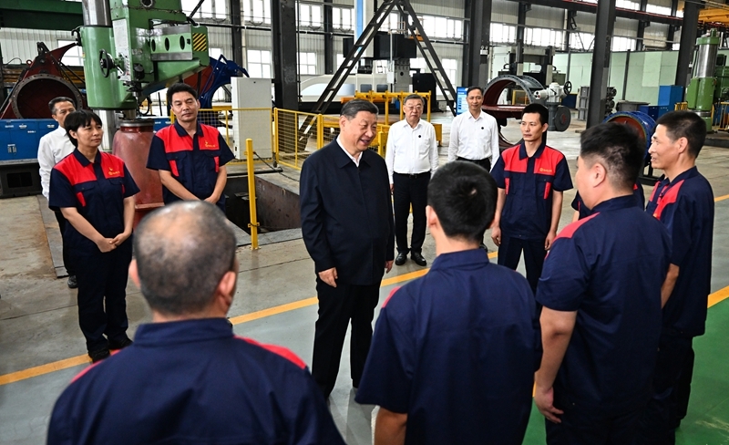 习近平在山西考察时强调 努力在推动资源型经济转型发展上迈出新步伐 奋力谱写三晋大地推进中国式现代化新篇章 习近平在山西考察时强调 努力在推动资源型经济转型发展上迈出新步伐 奋力谱写三晋大地推进中国式现代化新篇章