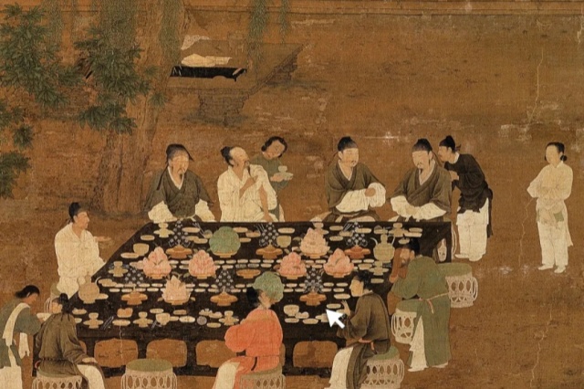 一起学学古画里的插花