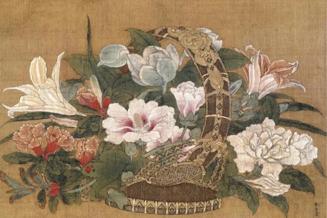 一起学学古画里的插花