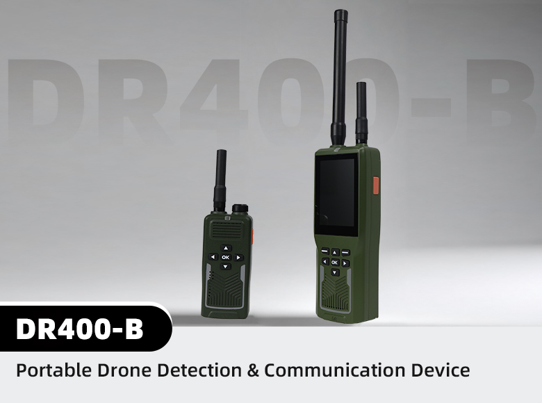 DR400-B Portable Drone Detection & Communication Device