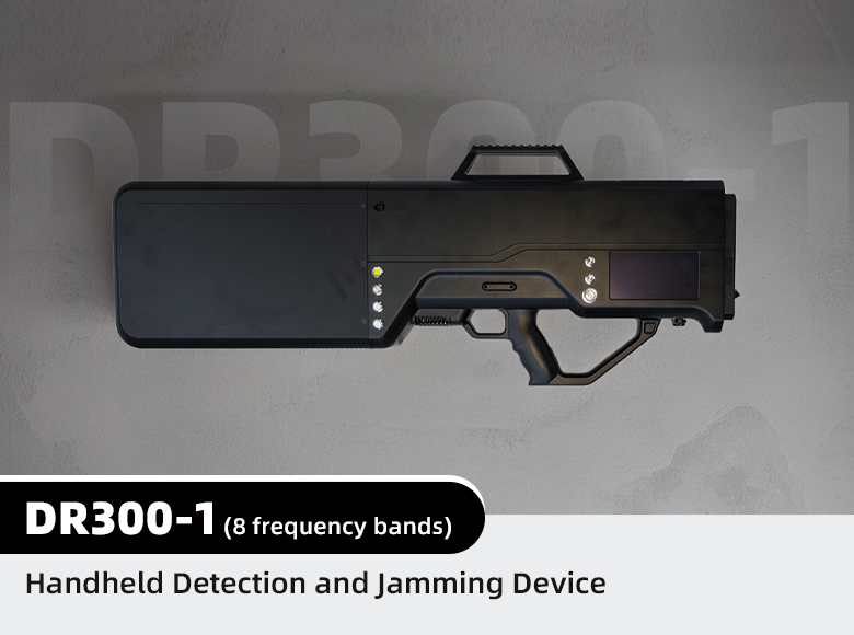 DR300-1 (8 frequency bands)Handheld Detection and Jamming Device