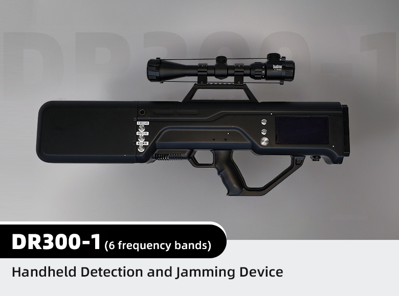DR300-1 (6 frequency bands)Handheld Detection and Jamming Device