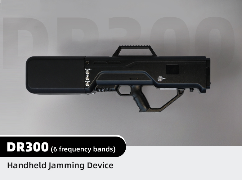 DR300 (6 frequency bands) Handheld Jamming Device