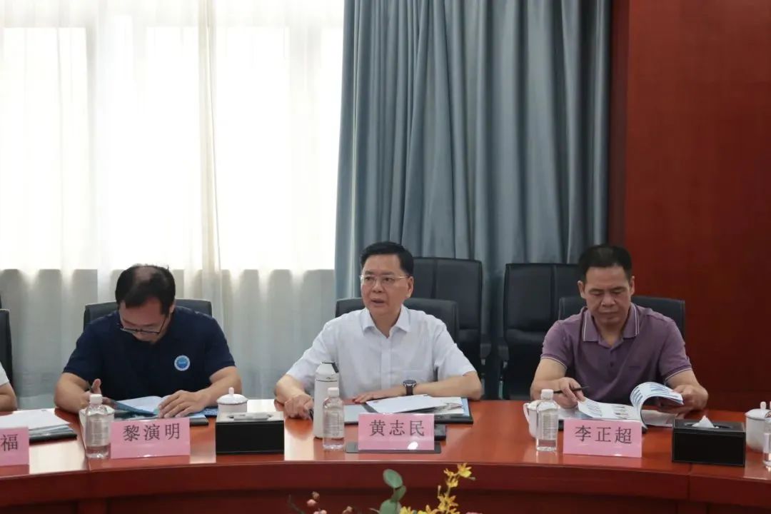 广西科学院副院长黄志民率队莅临桂林南药考察调研