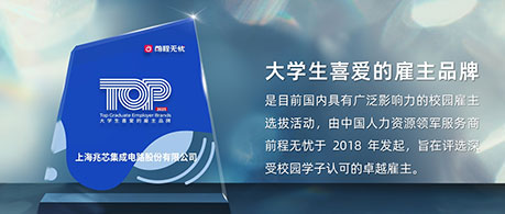 兆芯荣获2025年大学生喜爱的雇主品牌