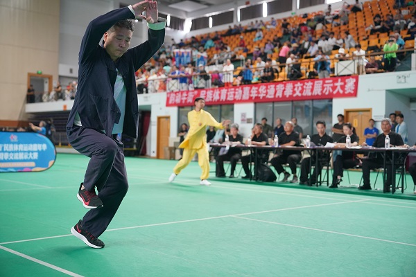 武联社秘书长李振啓应邀出席韵动牛街民族体育运动嘉年华通臂拳交流展示大赛