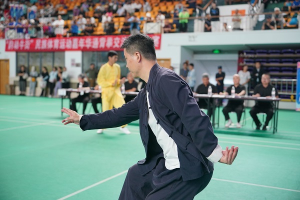 武联社秘书长李振啓应邀出席韵动牛街民族体育运动嘉年华通臂拳交流展示大赛