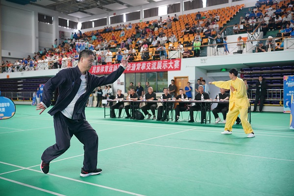 武联社秘书长李振啓应邀出席韵动牛街民族体育运动嘉年华通臂拳交流展示大赛