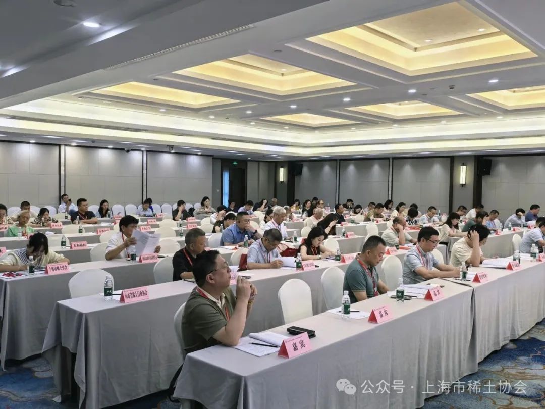 市稀土协会顺利完成换届，饶晓雷当选新一任会长