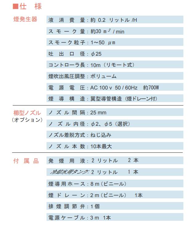NISSHO日章电机烟雾发生装置SLN-200